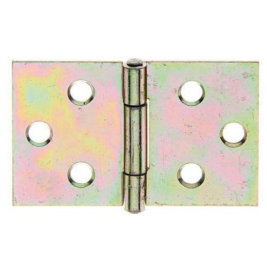 Scharnier H.30mm B.47mm S.1,0mm STA sdmverz.breit GAH | 50 Stück