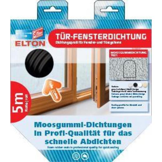 ELLEN - Türanschlagdg.7011 L.5m z.Einstecken EPDM blk grau