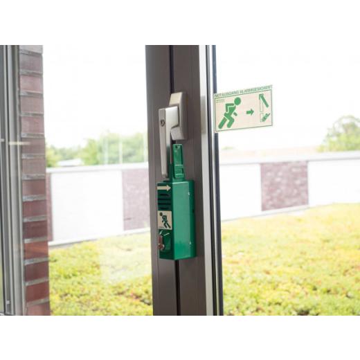 GFS - Fensterwächter PLUS - 3 Piktogramme grün m. Profilhalbzylinder 