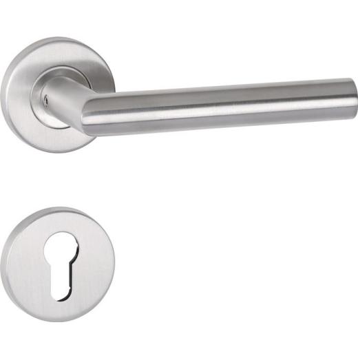 Rosettengrt.NW-402-2 VA 60 Gehrung WC rot/weiß DIN L/R ger.WC TECWERK