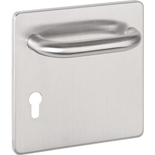 Breitschildgarnitur NW-405-5 VA ma WC Breitschild-WC-Garnitur TECWERK