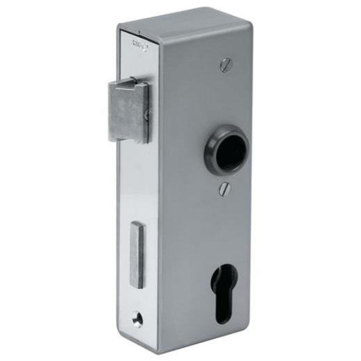 AMF - Schlosskasten 141U,blk DIN L/R Maß A30xB60xC172mm Dornm.40mm
