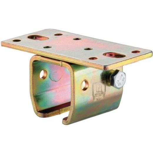 Deckenmuffe 402 f.Pro 400 verzinkt,gelb Dm.HELM