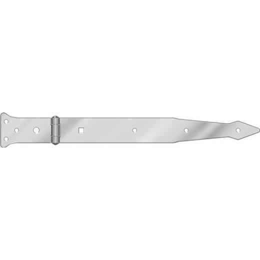 Werfgehänge L.400mm B.63x45mm S.3,7mm STA verzinkt,blau chroma.10 HOHAGE | 10 Stück
