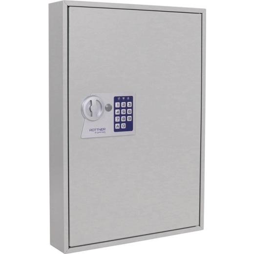 Schlüsselschrank S 100 H550xB380xT80mm 1-türig o.Anz.Hak.100 ROTTNER