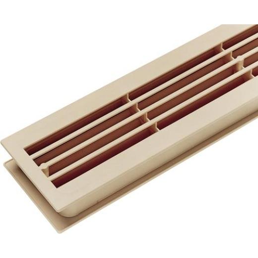 Badezimmerlüftung L.452mm B.92mm Ku.buche Ecken ger.