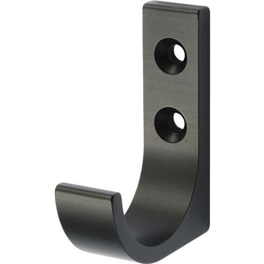 Mantelh.0149 einfach A.51,5mm Alu.schwarz ku.-besch.H.65mm HERMETA