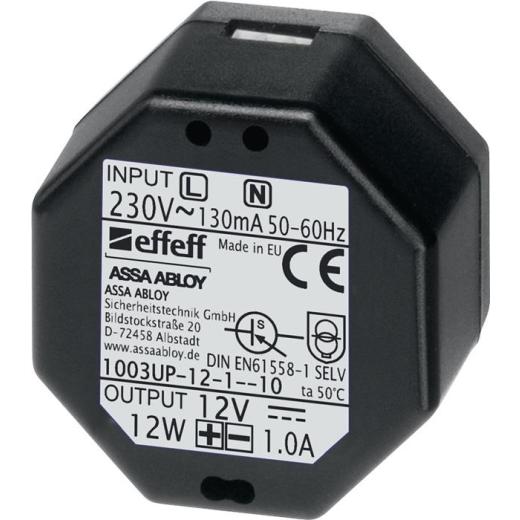 Netzt.Ausgangsspannung 12V DC Unterputz Eingangsspannung 230V AC ASSA ABLOY