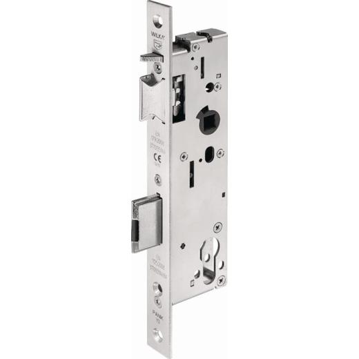 Panik-Einsteckschloss 7667 Fkt.E ktg 24x245 mm/40/92 DIN L/R VA 40mm WILKA