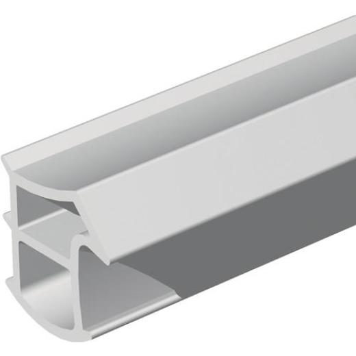 ELLEN - Türanschlagdg.K2154 L.5,2m z.Einstecken W-PVC blk weiß
