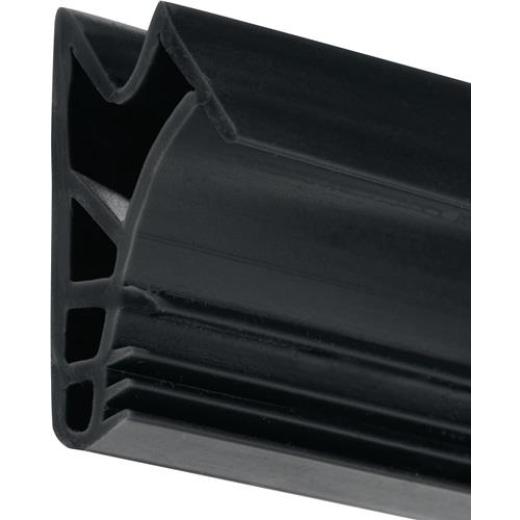 ELLEN - Flügelfalzdichtung 1510 SCF L.5m z.Einfräsen Silik.blk schwarz