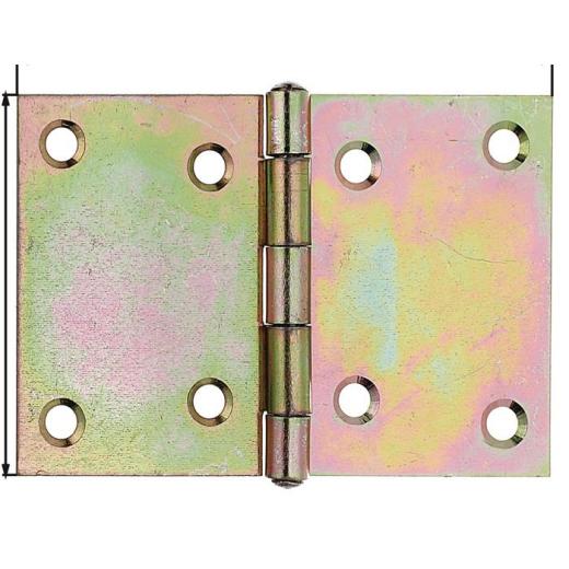 Scharnier H.70mm B.104,5mm S.1,25mm STA sdmverz.breit GAH | 20 Stück