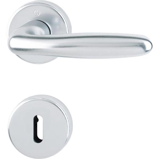 Hoppe Rosettengarnitur Verona | Aluminium (F1) OB