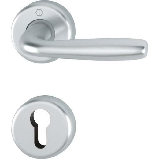 Hoppe Rosettengarnitur Maribor Aluminium (F1) PZ