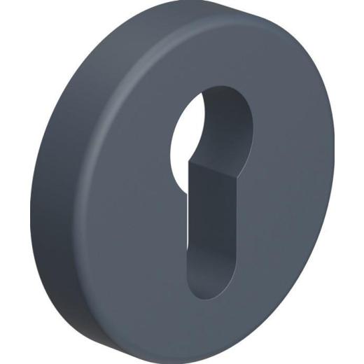 HEWI Schlüsselrosette 306.23PBLN 90 Kunststoff 90 Schildst.10,5 mm PZ rund
