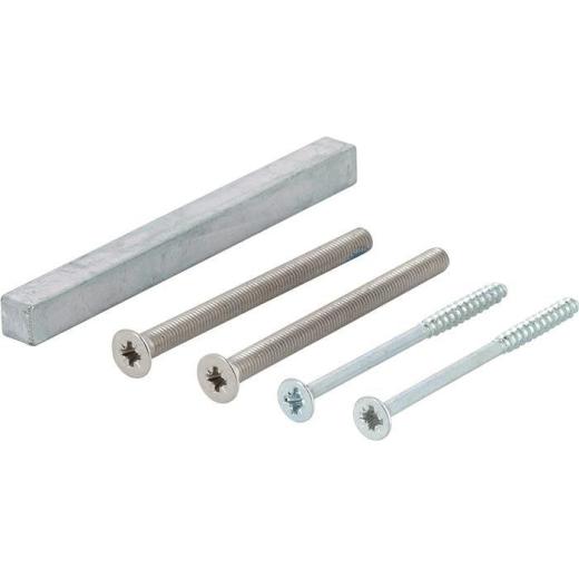 Hoppe Bef-set.Sertos® GG-WC 45-50mm M5x60+4,0x55 4-KT.o.+8x85mm Hoppe