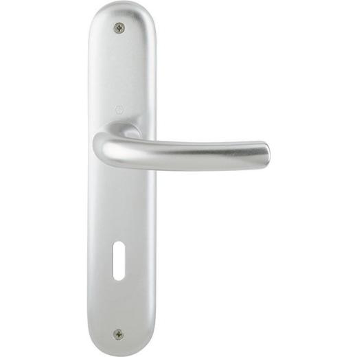 Hoppe Langschildgarnitur Tôkyô Aluminium (F1) BB