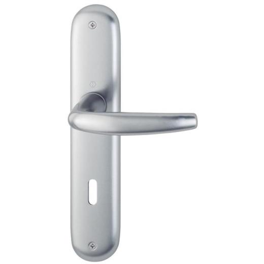 Hoppe Langschildgarnitur Atlanta Aluminium (F1) BB