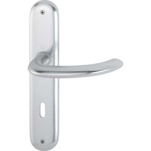 Hoppe Langschildgarnitur Marseille Aluminium (F1) BB