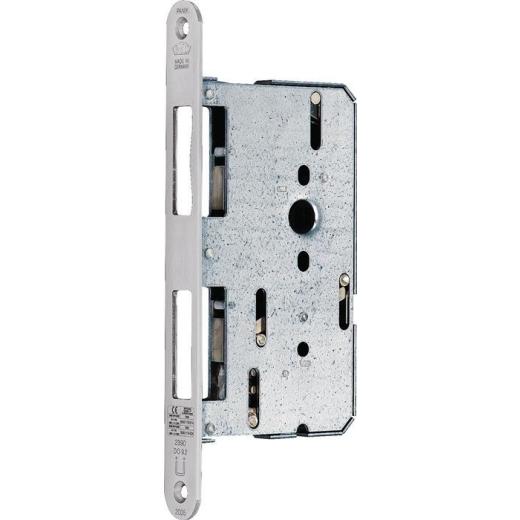 BKS Panik-Treibriegelschloss 2390 rund  20/65/9 mm DIN links VA