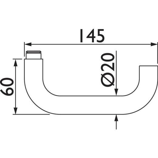Schutzgarnitur 1801/2089.S/3128 VA 72 mm 36-53 mm