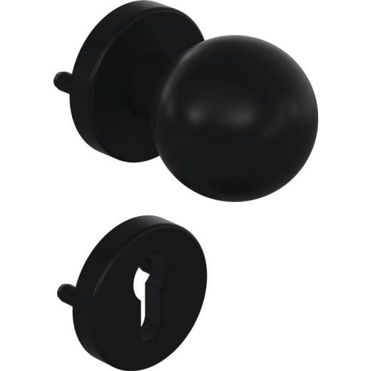 HEWI Rosetten-Drückergarnitur 162PBR03.233 PA 90 ma PZ-PZ DIN L/R rund