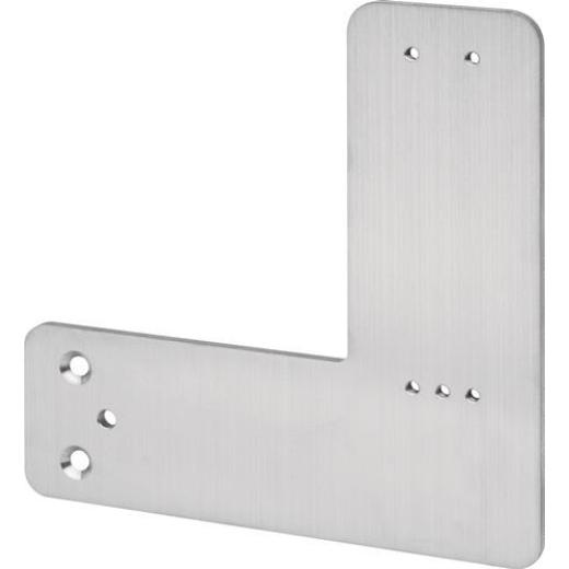 DENI - Montagepl.Mont.an Rohrrahmentür Türwächter DENI DIN L/R L165xB160mm