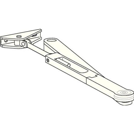 DORMAKABA - Rastfeststellarm silber Feststellgestänge f.TS 71 u.TS 72