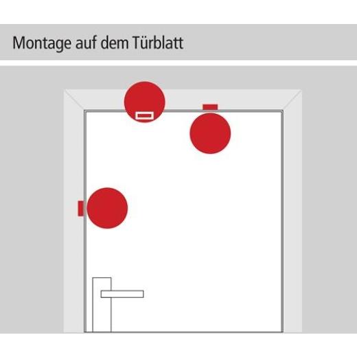 GFS - Überwachungsgerät Dexcon o.Voralarm Überwachung v.Türen u.Fenstern Ku.rot