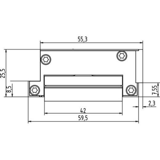 GEZE - Elektrotüröffner A5000--A 6-24 V AC/DC Kompakt DIN L/R