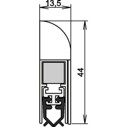 ATHMER - Türdichtung Wind-Ex 1-311 1-s.L.860mm HLT