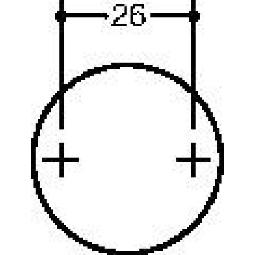 Einzelhaken 801.90B010 rechtwinklig geb.Hak.A.30mm PA ma 92 grau