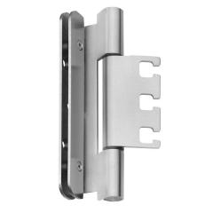 Objektband VA ma geschl.160kg 18mm DIN L/R gef.Tür m.Falzdichtung BSW