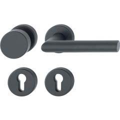 FS-Garnitur Ams.FS-58/42H/42HS/1400 Alu.F9714M K/D TS 45-65mm PZ DIN L/R HOPPE