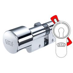 BKS Janus 46 - Knaufzylinder - CrNi mit Doppelschließbart