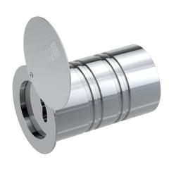 Rohrtresor mit Schutzklappe - L142 mm, Ø80 mm