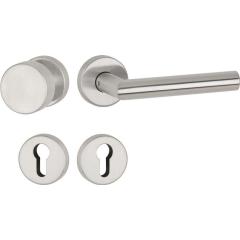 Drückergrt.Basic 02 VA 60 VA ma Gehrung PZ DIN L/R fl.D/K 30 TECWERK