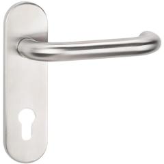 Kurzschildgarnitur NW-411-1 VA ma WC WC-Garnitur TECWERK