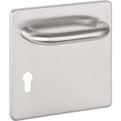 Breitschildgarnitur NW-405-1 VA ma PZ Breitschild-Drückergarnitur TECWERK