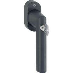 Fenstergriff Ams.E0400S/US9056 100NM VA 32-42mm F9714M schwarz ma abschl.