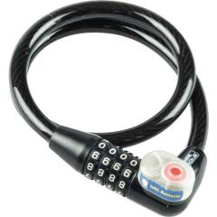 Zweiradschloss 230 L L.65 cm Seil-D.10mm Zahlenrollen 4 BURG-WÄCHTER