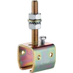 Muffe -04 304 Pro 300 STA verzinkt,gelb Ausf.höhenv.HELM