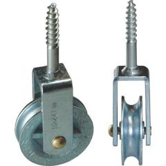 Waschseilrolle 5000 Nut 9mm Grauguss verz.Halterung STA verz.HBS-BETZ
