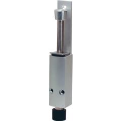 Türfeststeller 1222.71 Alu.reinweiß (RAL 9010) Hubh.60mm Türmontage KWS