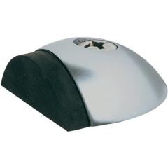 Türpuffer 2001.31 D.57mm H.18mm Alu.silberf.elox.Dübelmontage KWS