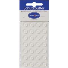 Türanschlagdämpfer 12mm Ku. klar selbstklebend