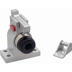 Türfeststeller 001/588/1 Alu.silberf.einbrennlackiert Bodenmontage SCHNEGEL