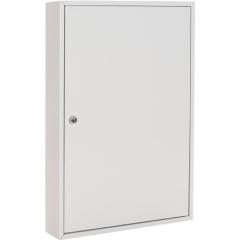 Schlüsselschrank S 100 H550xB380xT80mm 1-türig Zylinderschl.Anz.Hak.100 ROTTNER