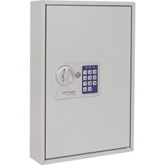 Schlüsselschrank S 64 H450xB300xT80mm 1-türig o.Anz.Hak.64 ROTTNER