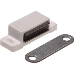 Magnetschnäpper Ku.weiß 4-5kg M-Beschläge | 50 Stück